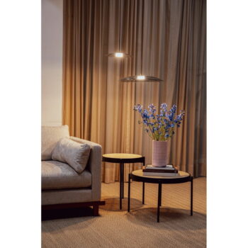 Ratanový okrúhly odkladací stolík ø 50 cm Spike - Zuiver – Obrázok 9