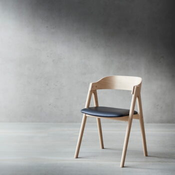 Kožená jedálenská stolička Mette – Hammel Furniture – Obrázok 2