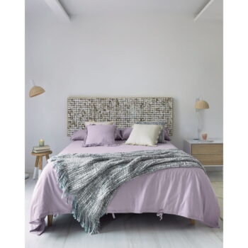 Čelo postele z mangového dreva v bielo-prírodnej farbe 174x60 cm Kron - Kave Home – Obrázok 10