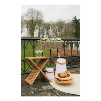 Záhradný odkladací stolík 40x35 cm Erto – House Nordic – Obrázok 3