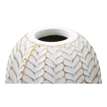 Biela váza z polyresínu (výška  67 cm) Resina – Mauro Ferretti – Obrázok 4