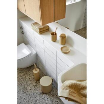 Béžová porcelánová nádoba na mydlo Zone Ume - Image 4