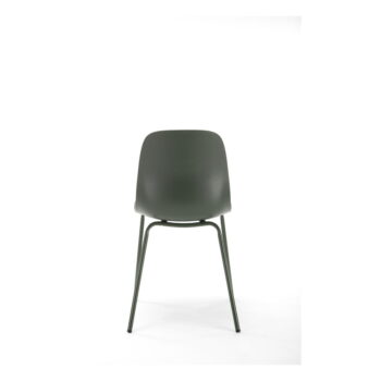 Zelená plastová jedálenská stolička Whitby – Unique Furniture – Obrázok 5