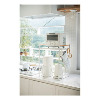 Biela kuchynská polica YAMAZAKI Tosca – Obrázok 3