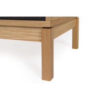 Čierno-hnedá komoda Woodman AbbeyWood – Obrázok 10