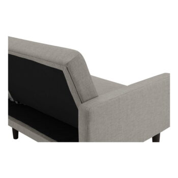 Svetlosivá rozkladacia pohovka 198 cm - Støraa - Image 3