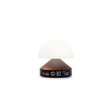 Digitálny stolový budík ø 11 cm Mina Sunrise – Lexon - Image 2
