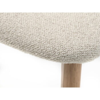 Krémovobiela/v prírodnej farbe jedálenská stolička Elim – Unique Furniture - Image 8