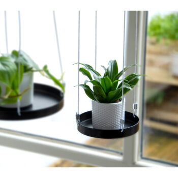 Súprava 2 závesov na kvetináč Esschert Design Scandi, ø 14 cm - Image 3