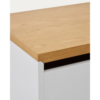 Truhla v dekore duba v prírodnej farbe 60x35 cm Abilen – Kave Home - Image 4