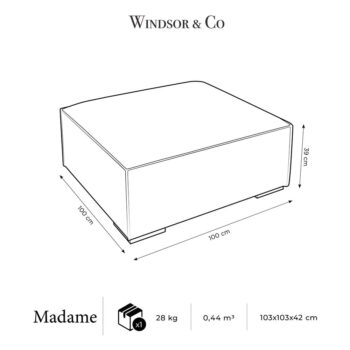 Podnožka Madame - Windsor & Co Sofas - Image 4
