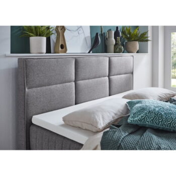 Sivá boxspring posteľ s úložným priestorom 160x200 cm Tambo – Meise Möbel - Image 7