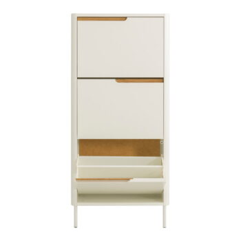 Biela skrinka na topánky Tenzo Switch, 62 x 131 cm - Image 4