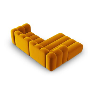 Žltá rohová pohovka (ľavý roh) Lupine – Micadoni Home - Image 4