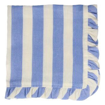 Ľanové obrúsky v súprave 4 ks Stripe Ruffle – Meri Meri - Image 7