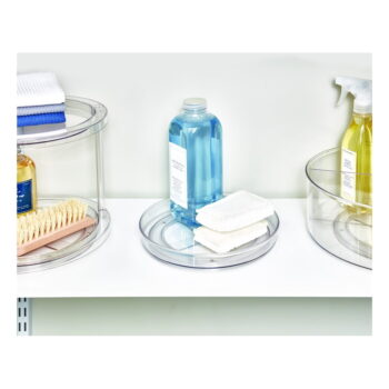 Okrúhly otočný podstavec na dózy iDesign The Home Edit, ⌀ 23,5 cm – Obrázok 3