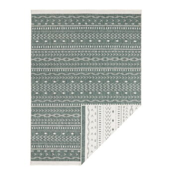 Zeleno-krémový vonkajší koberec NORTHRUGS Kuba, 80 x 150 cm – Obrázok 2