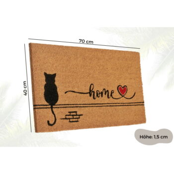Rohožka z kokosového vlákna 40x70 cm Kitty Home – Hanse Home – Obrázok 7