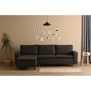 Sivá rohová pohovka (ľavý roh) Lungo – Balcab Home - Image 8