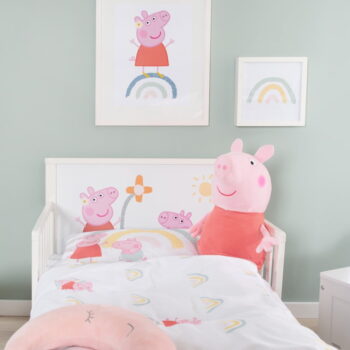 Biela detská posteľ 70x140 cm Peppa Pig – Roba - Image 5