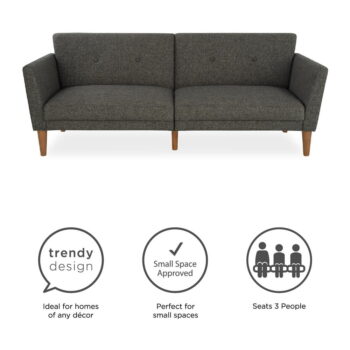 Sivá rozkladacia pohovka 205 cm Regal - Novogratz – Obrázok 9