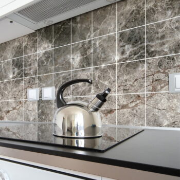 Súprava samolepiek na kachličky 24 ks 15x15 cm Marble Tiles Venezia - Ambiance - Image 5