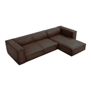 Tmavohnedá kožená rohová pohovka (pravý roh) Madame - Windsor & Co Sofas - Image 2