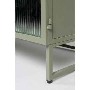 Zelená vitrína 80x58 cm Herbe - White Label – Obrázok 6