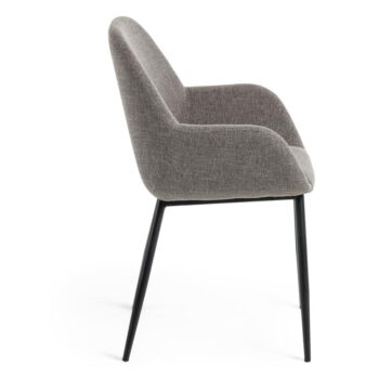 Sivá jedálenská stolička Konna – Kave Home - Image 3