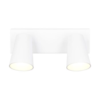 Biele bodové svietidlo ø 8 cm Sharp – Trio - Image 5