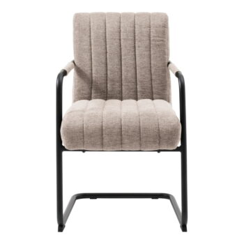 Béžová jedálenská stolička Trout – Unique Furniture – Obrázok 7