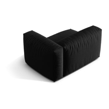 Čierny modul pohovky (pravý roh) Martina – Micadoni Home - Image 3