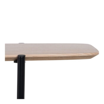 Konzolový stolík s doskou v dubovom dekore v prírodnej farbe 33x120 cm Nude – Ixia - Image 5