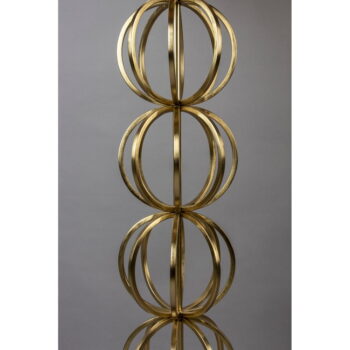 Stojacia lampa v zeleno-zlatej farbe Dalia - Dutchbone - Image 4