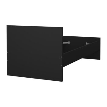 Čierna jednolôžková posteľ 90x190 cm Naia – Tvilum - Image 4