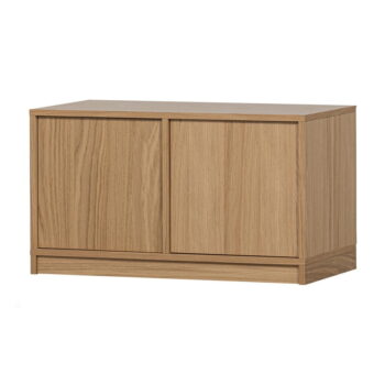 Modulárny TV stolík v dekore duba v prírodnej farbe 77x44 cm Modulair – vtwonen - Image 5