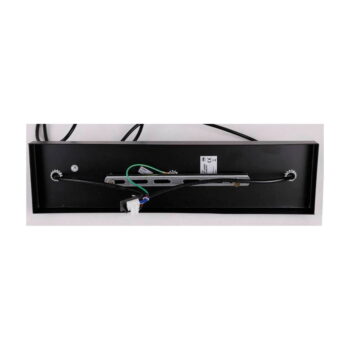 Čierne závesné svietidlo so skleneným tienidlom 10x44 cm Felis - Candellux Lighting - Image 2
