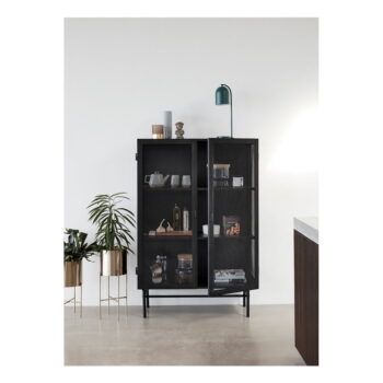 Súprava 2 kvetináčov na podstavcoch v mosadznej farbe Hübsch Gardo – Obrázok 4