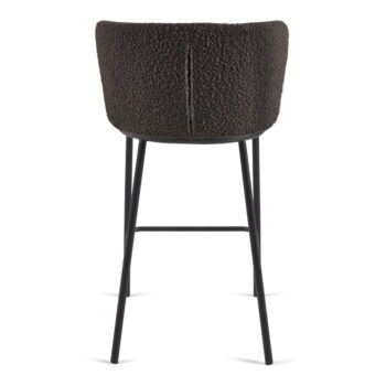 Čierna barová stolička (výška sedadla 65 cm) Ciselia – Kave Home - Image 4