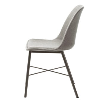 Svetlosivá jedálenská stolička Whistler – Unique Furniture - Image 3