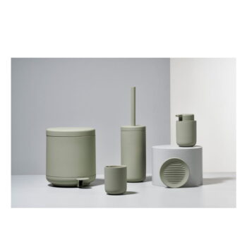 Svetlozelená porcelánová nádobka na mydlo Ume – Zone – Obrázok 2