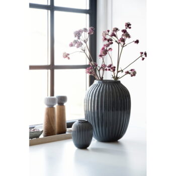 Antracitovosivá kameninová váza Kähler Design Hammershoi, , ⌀ 8,5 cm - Image 2