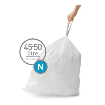 Vrecia na odpadky 20 ks 50 l – simplehuman – Obrázok 4