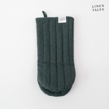 Ľanová chňapka Forest Green – Linen Tales – Obrázok 3