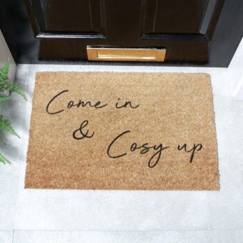 Rohožka z kokosového vlákna 40x60 cm Come In & Cosy Up – Artsy Doormats – Obrázok 5