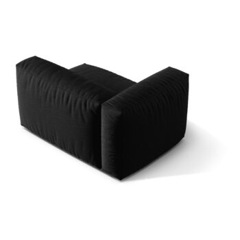 Čierny modul pohovky (ľavý roh) Martina – Micadoni Home - Image 3