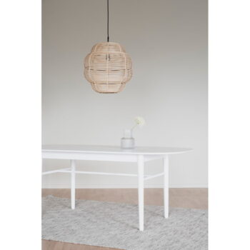 Jedálenský stôl s doskou v dekore jaseňového dreva 190x90 cm Akita - Rowico - Image 4