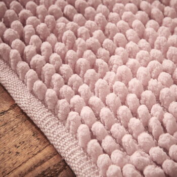 Ružová kúpeľňová predložka 50x120 cm Aspen Bobble – Bianca - Image 3