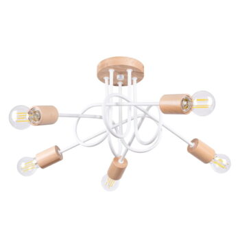 Stropné svietidlo v prírodnej farbe 15x61 cm Tumber – Nice Lamps