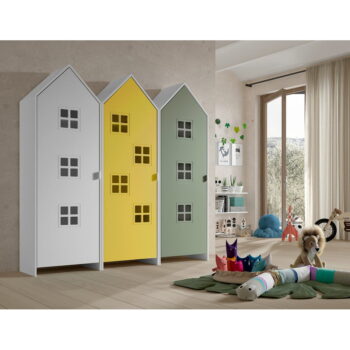 Detská šatníková skriňa 173x171,5 cm CASAMI BRUGES – Vipack – Obrázok 2